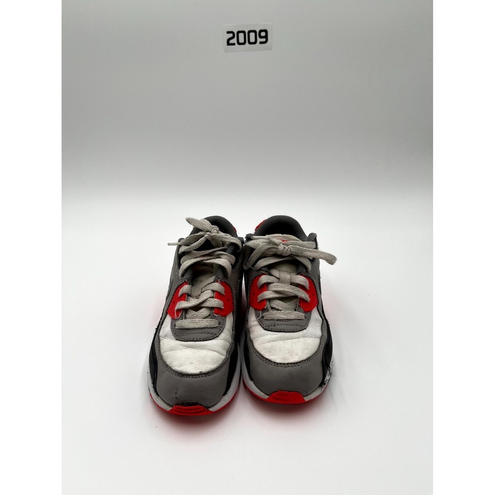 Nike Kids Sneakers Gray White Red